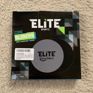 Elite Core Sliders Double Sided Core Work Workout for Carpet and Hardwood
